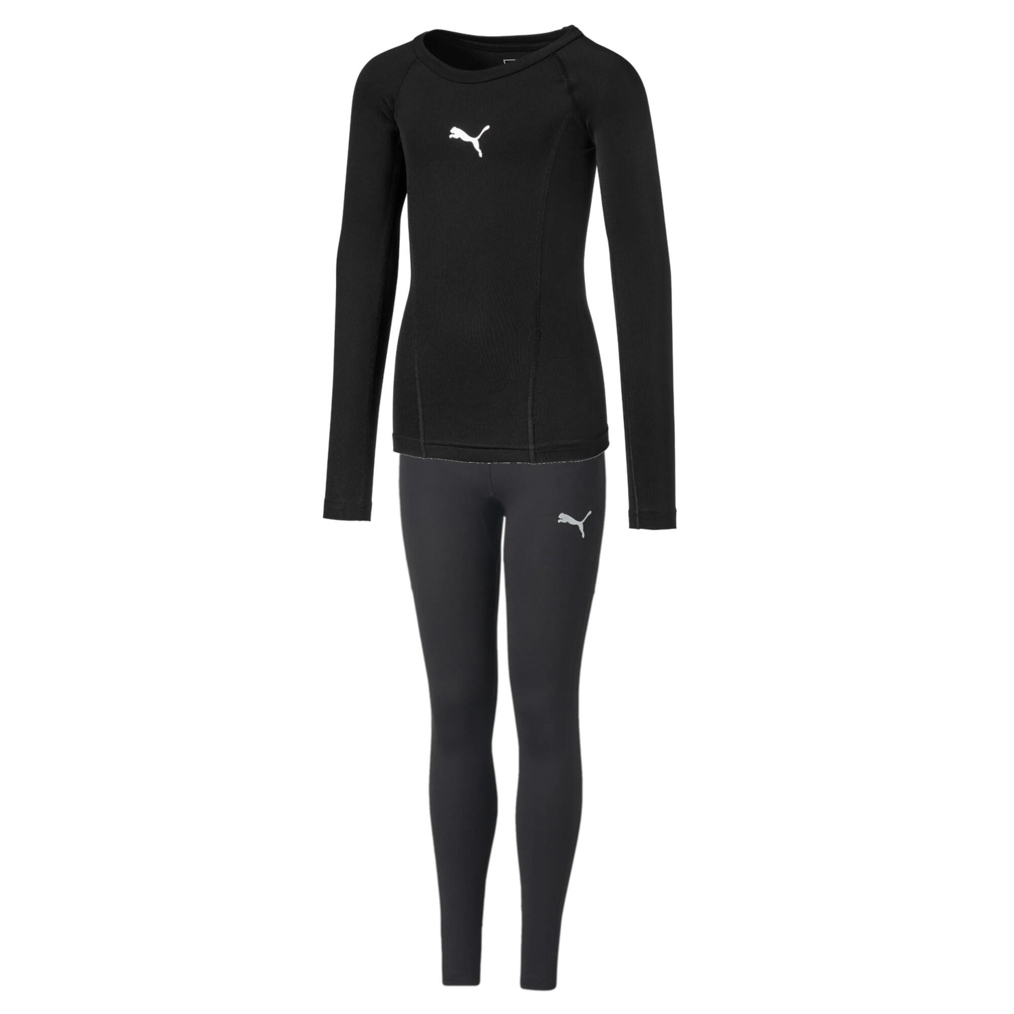 PUMA Puma Kinder Unterwäsche Set Liga Baselayer 655921+655945
