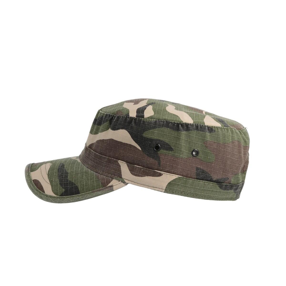Army Military Cap (Camouflage) 3/4
