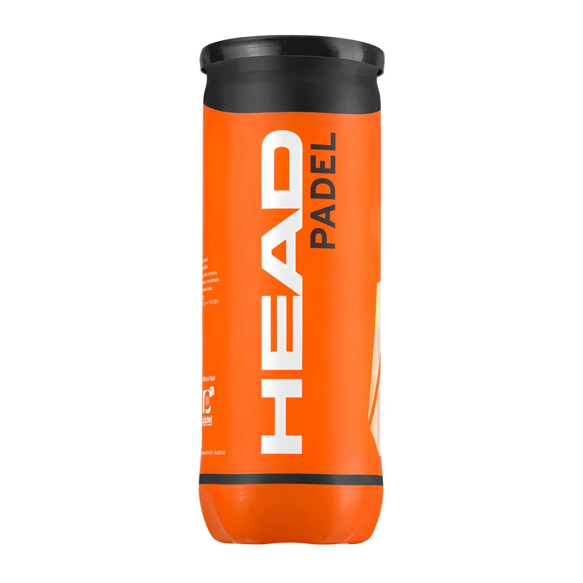 HEAD Seconde vie - Balles de padel Head 3B Jaune - EXCELLENT