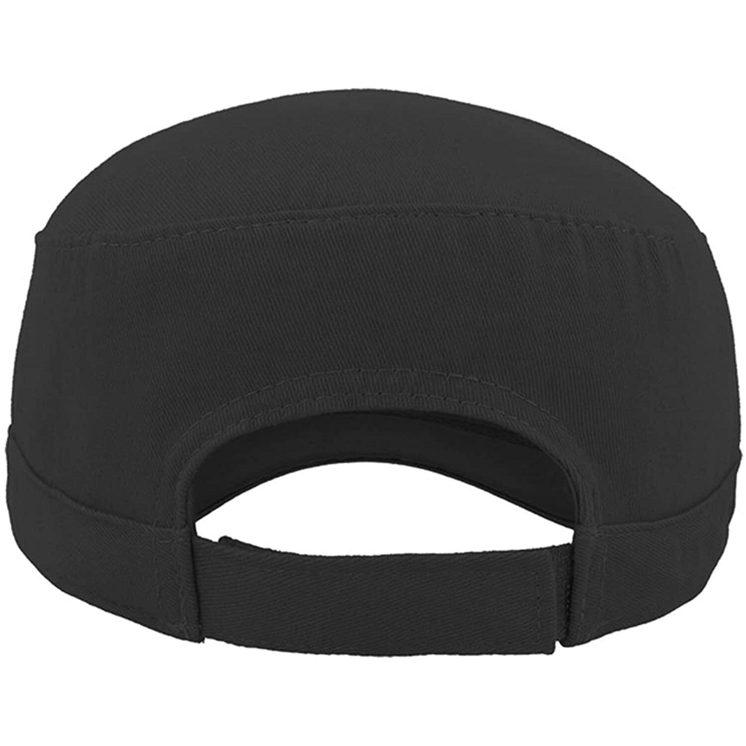 Tank Brushed Cotton Military Cap (Pack of 2) (Black) 2/4