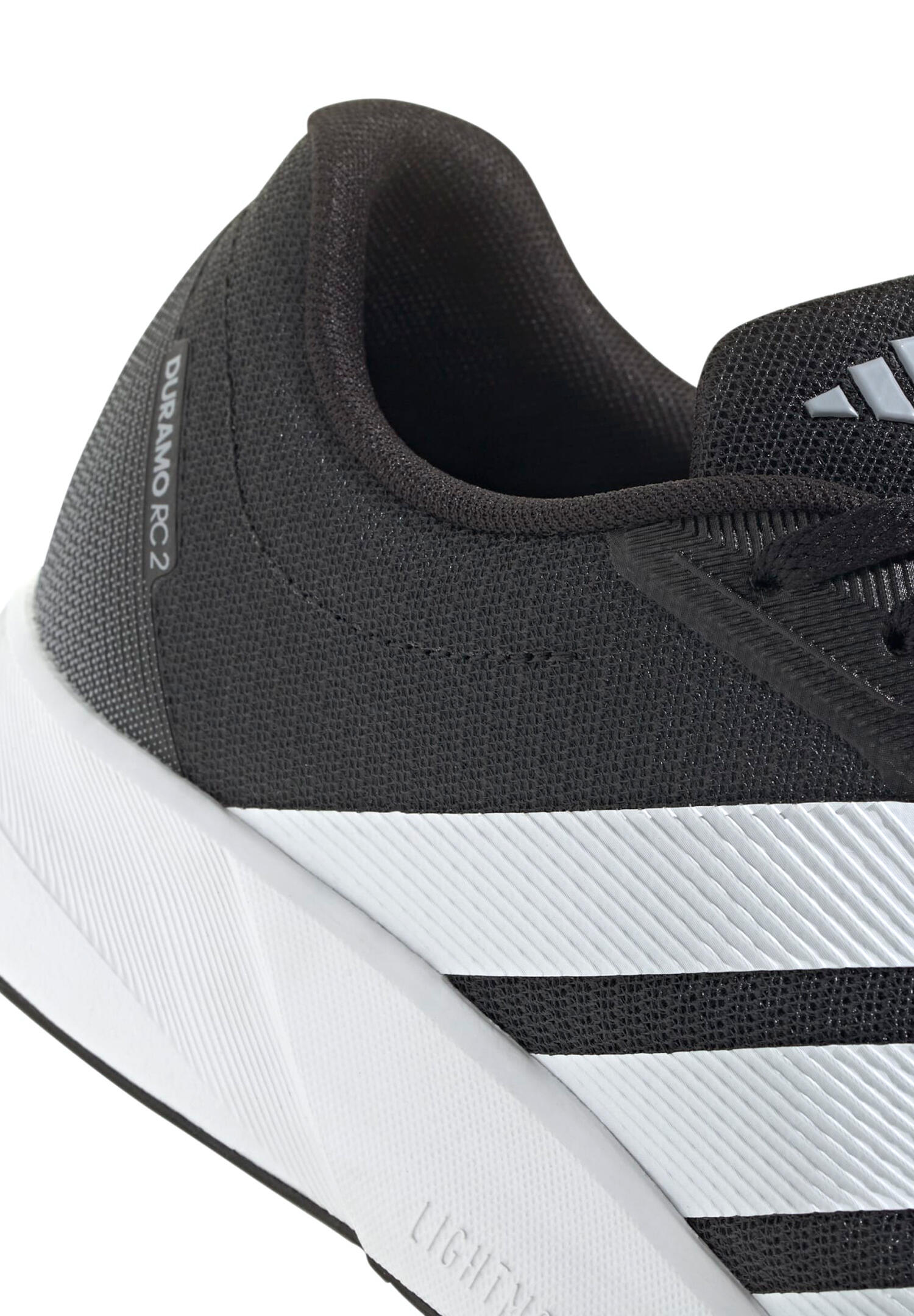 Buty męskie adidas Duramo - lekkie buty biegowe, czarne 7/7