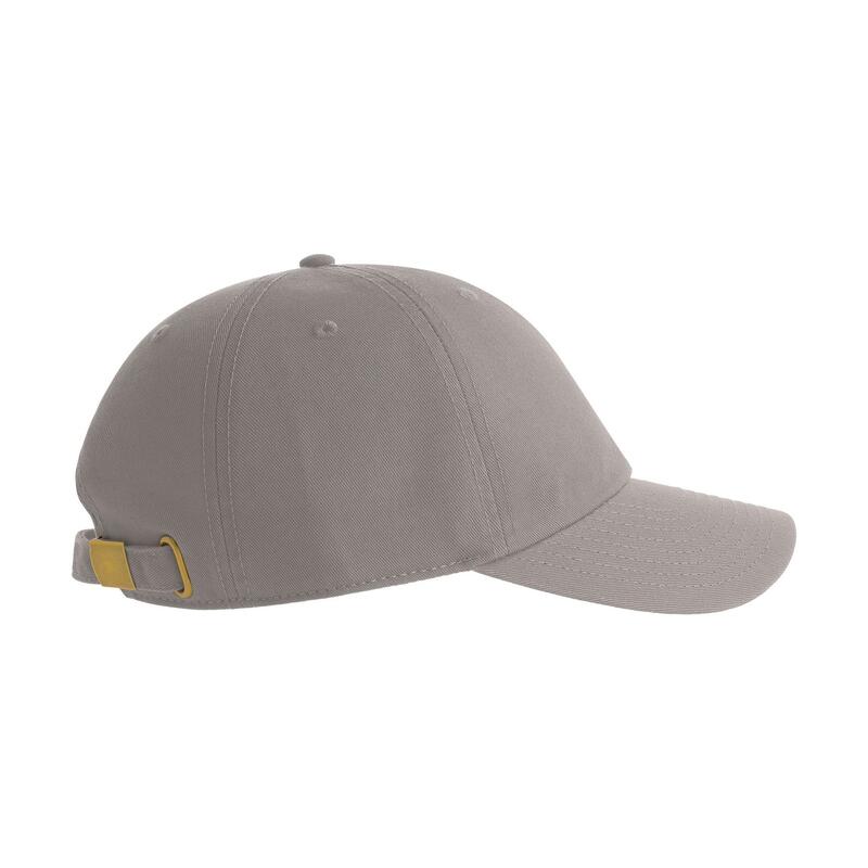 Casquette déstructurée 6 panneaux Mixte (Gris)