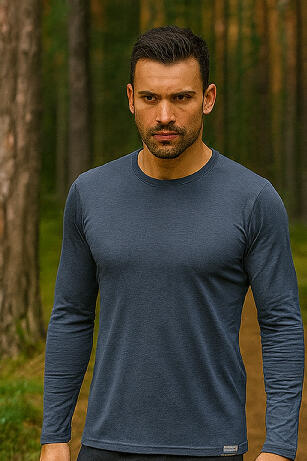 T-shirt en mérinos pour homme ALAN 2/4