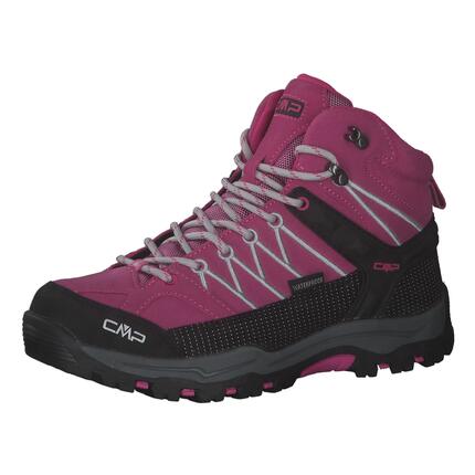 Chaussures de randonnée pour enfants RIGEL MID, en cuir imperméable