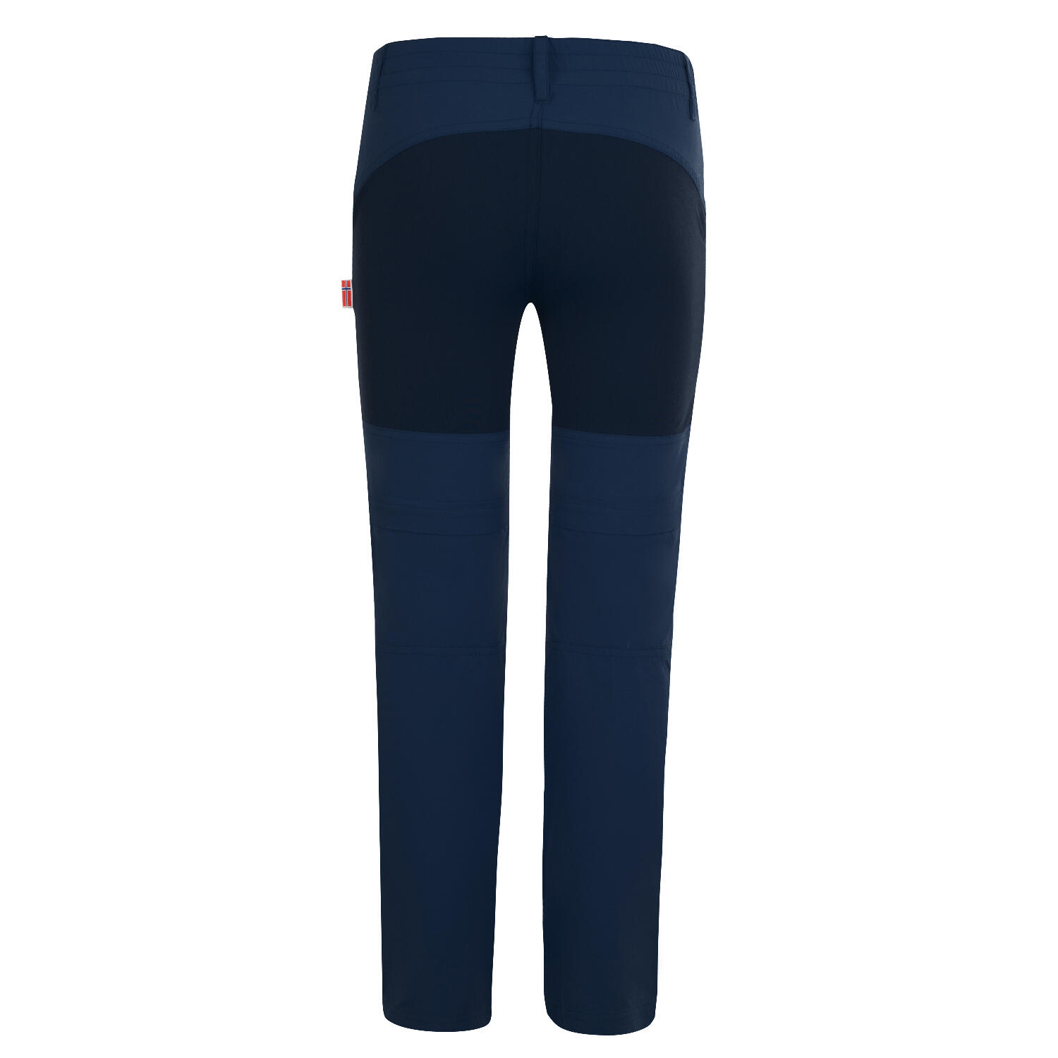 Pantalon de trekking pour enfants Nordfjord bleu marine / orange 2/3