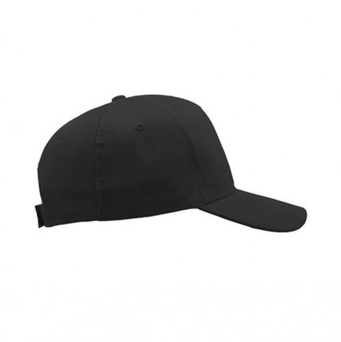 Childrens/Kids Start 5 Cap 5 Panel (Pack of 2) (Black) 3/4