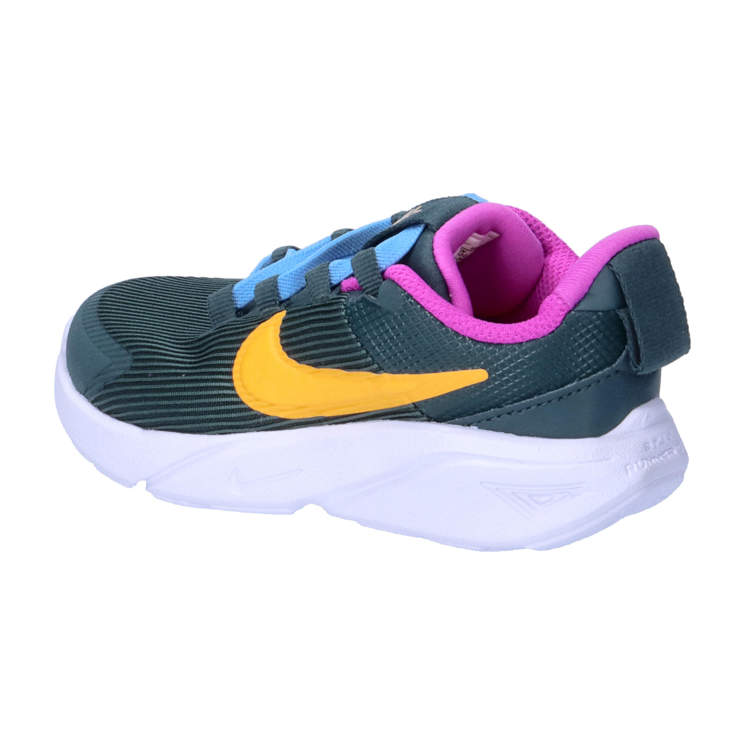 Ténis Nike Modelo Star Runner 4 Cor Verde 3/7