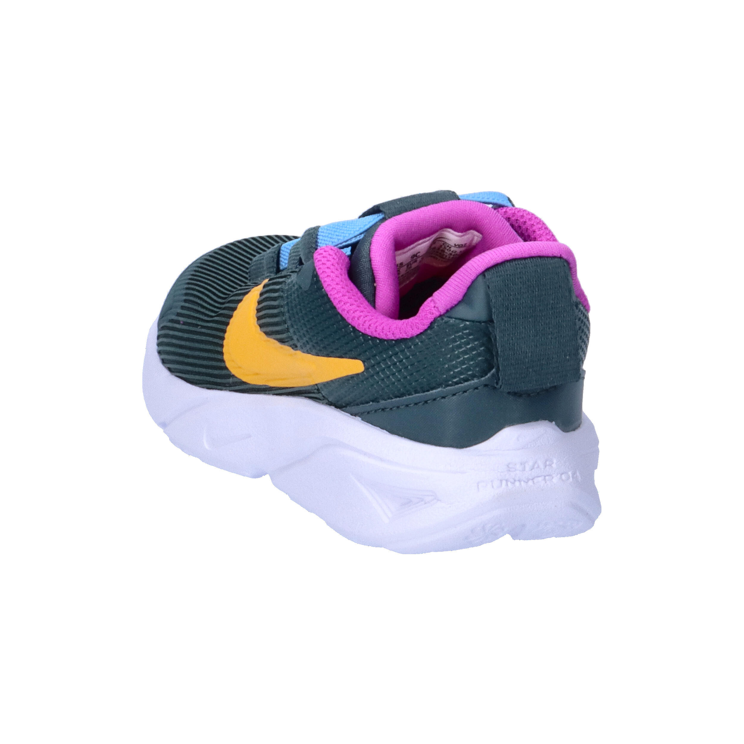 Ténis Nike Modelo Star Runner 4 Cor Verde 4/7