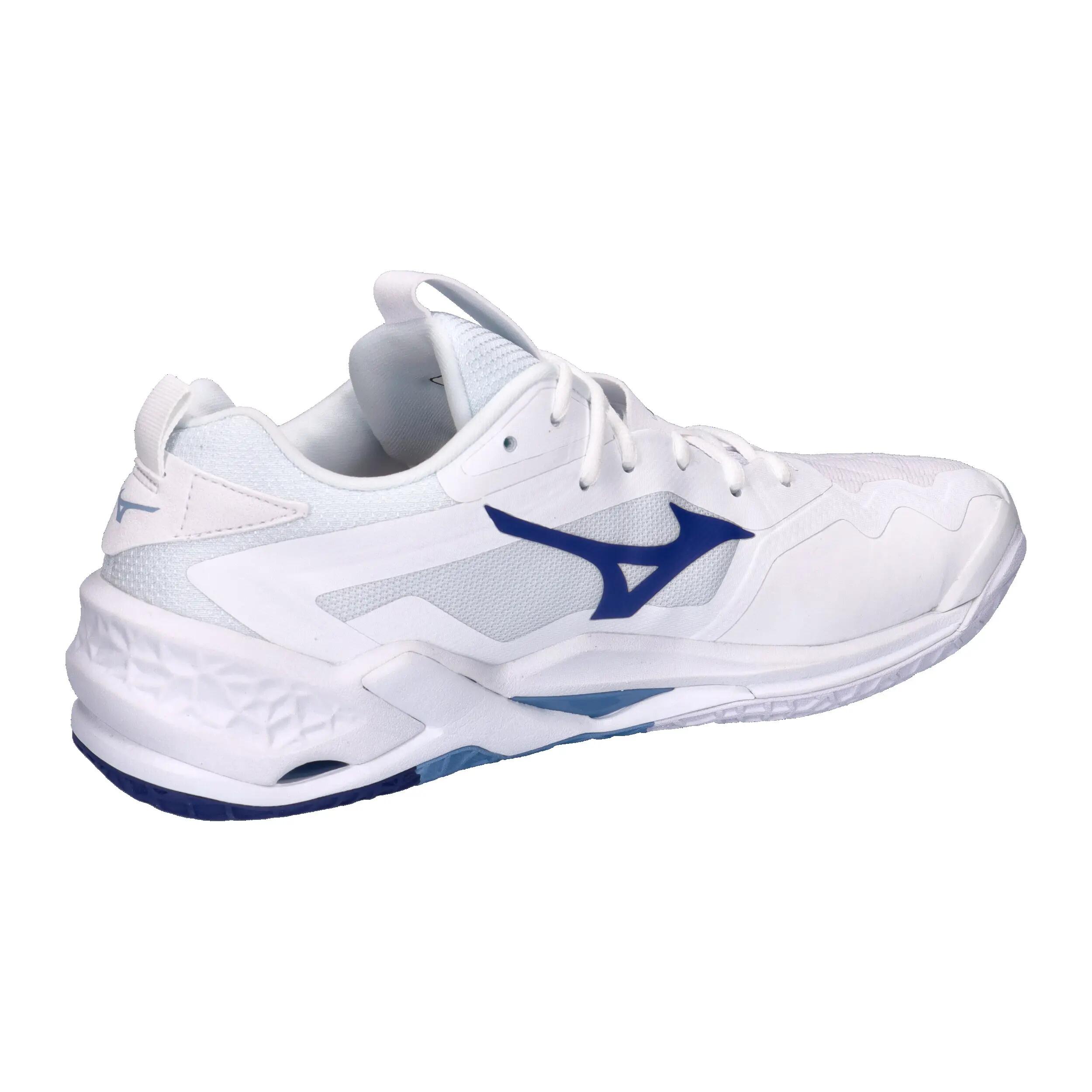 Chaussures de handball Mizuno Wave Stealth Neo 2 Blanc/Bleu 7/7