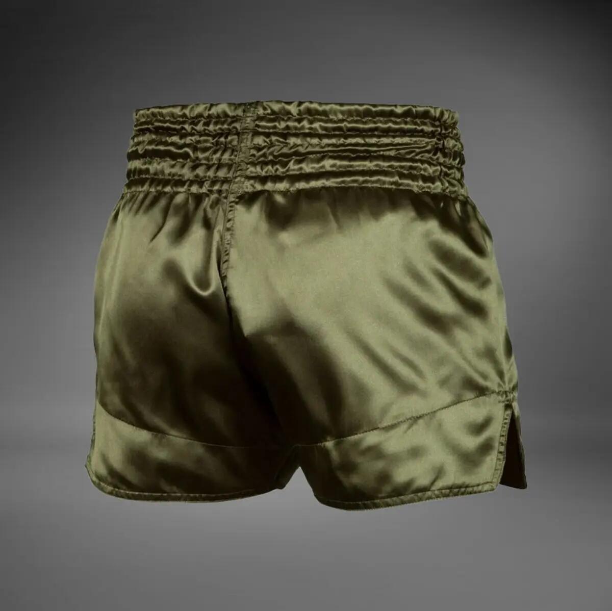 Venum Muay Thai Shorts Classic Khaki/Schwarz L 3/6