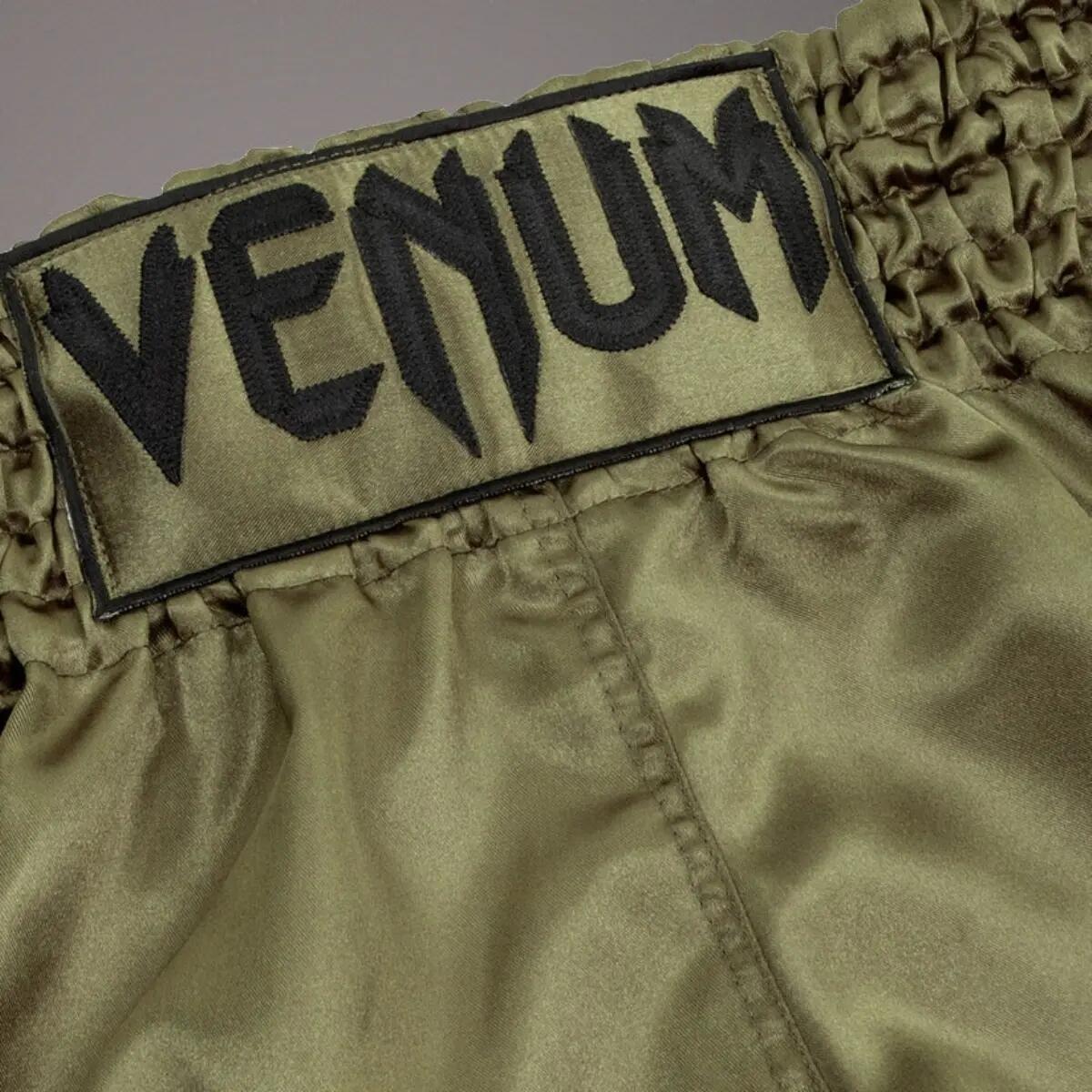 Venum Muay Thai Shorts Classic Khaki/Schwarz L 2/6
