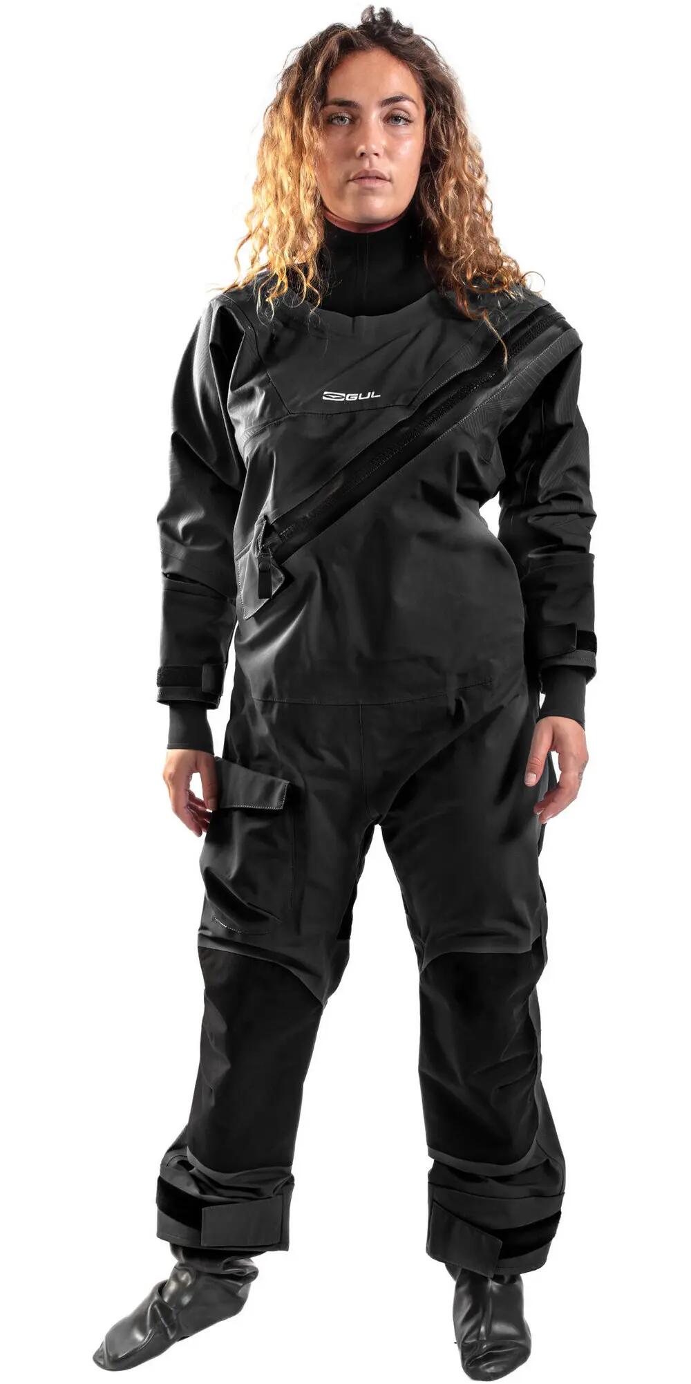 Voile Combinaison sèche Eclip Zip avec sous-vêtement Noir - femmes 2/2