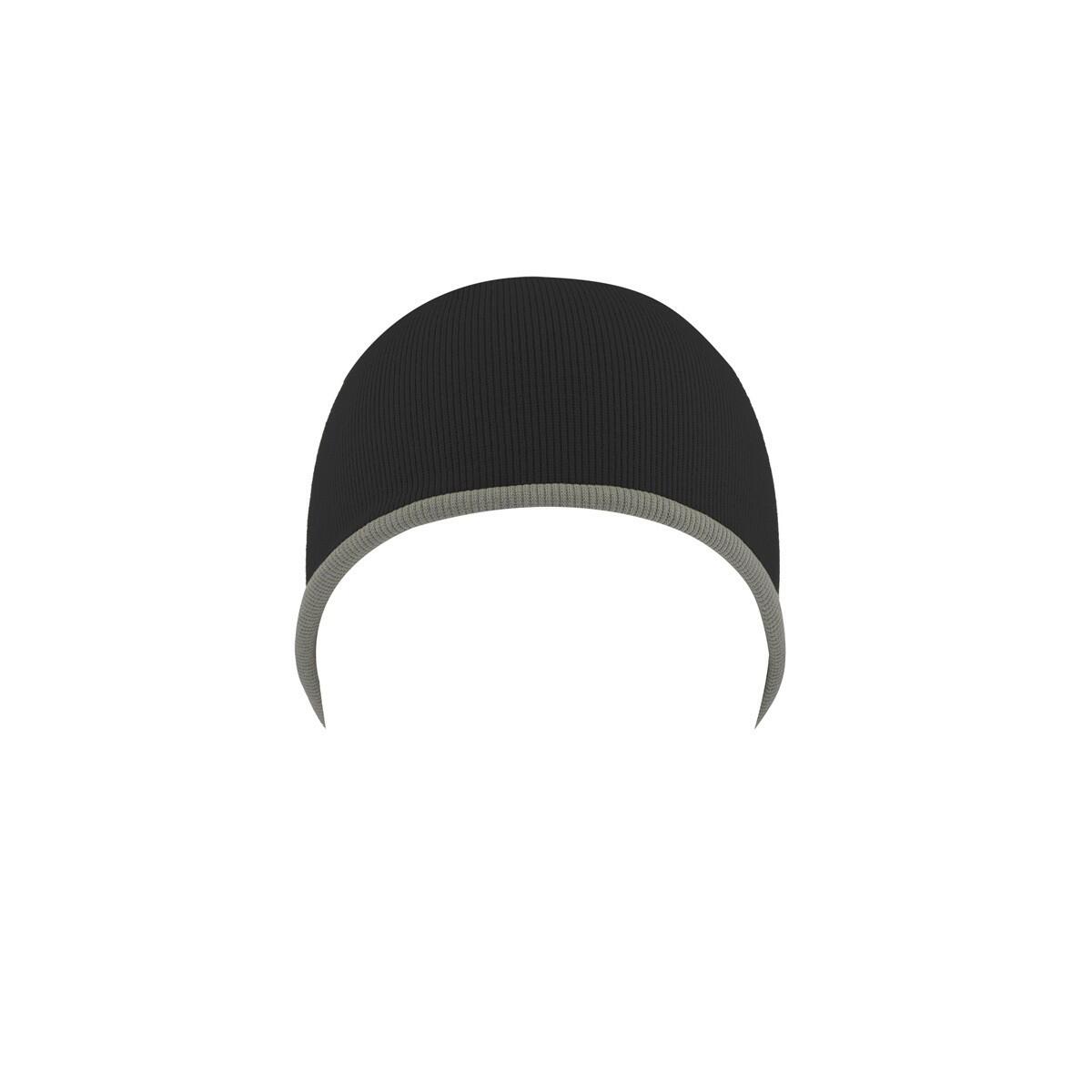 Extreme Reversible Jersey Slouch Beanie (Black/Grey) 4/4