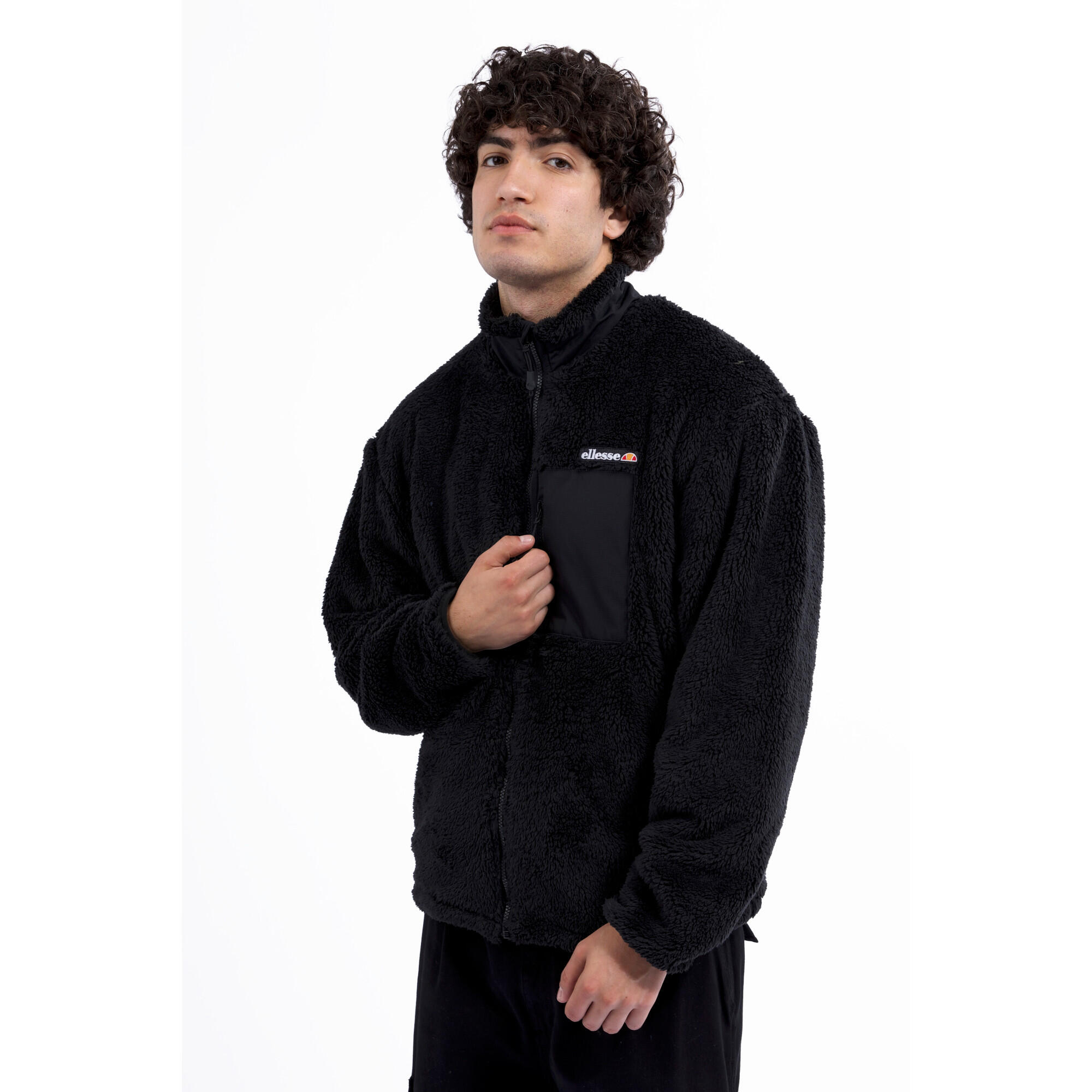 ellesse Herren Fleecejacke Cervacol Sherpa Fleece SHZ22305 2/3