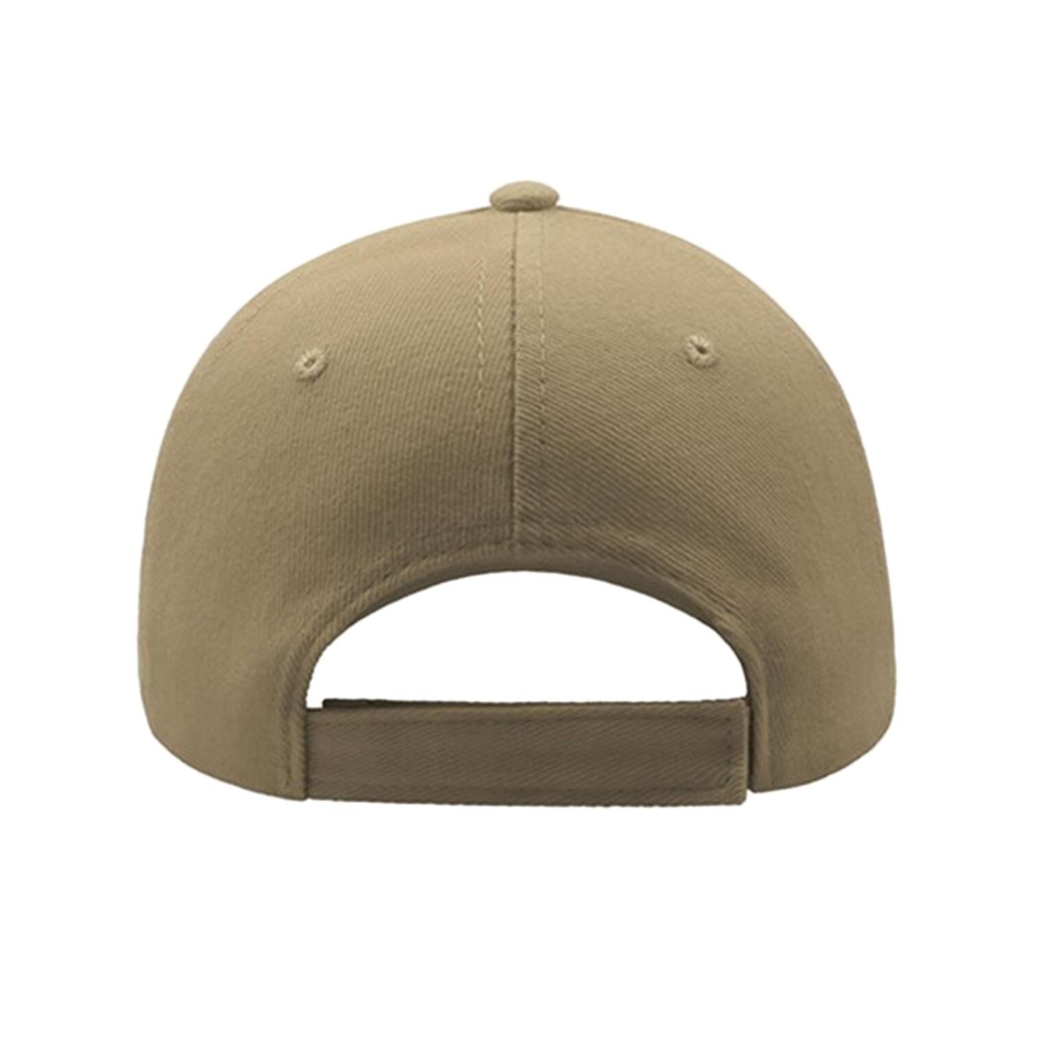 Liberty Five Heavy Brush Cotton 5 Panel Cap (Khaki) 2/4