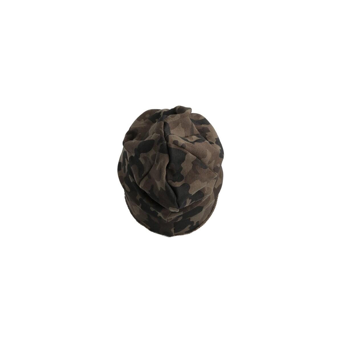 Brooklin Raw Edge Jersey Beanie (Camouflage) 3/4