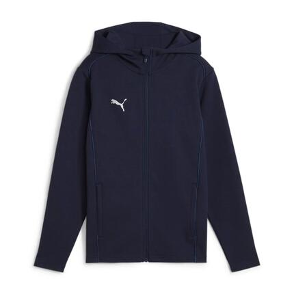 TeamFINAL Casuals" Kapuzenjacke für Herren Kinder Schwarz