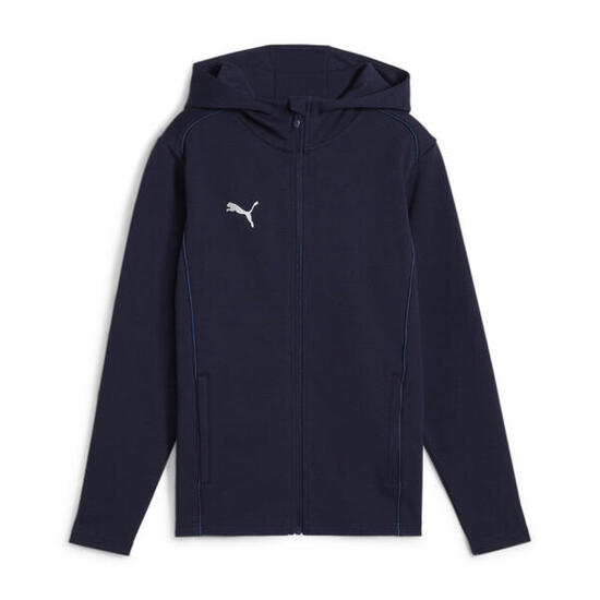 TeamFINAL Casuals" Kapuzenjacke für Herren Kinder Schwarz