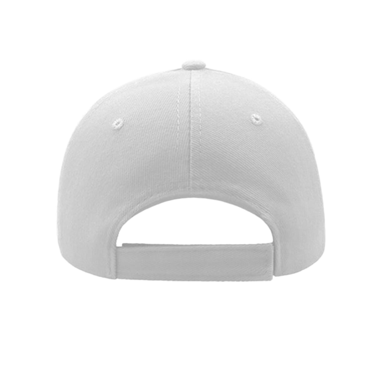 Liberty Five Heavy Brush Cotton 5 Panel Cap (White) 2/4