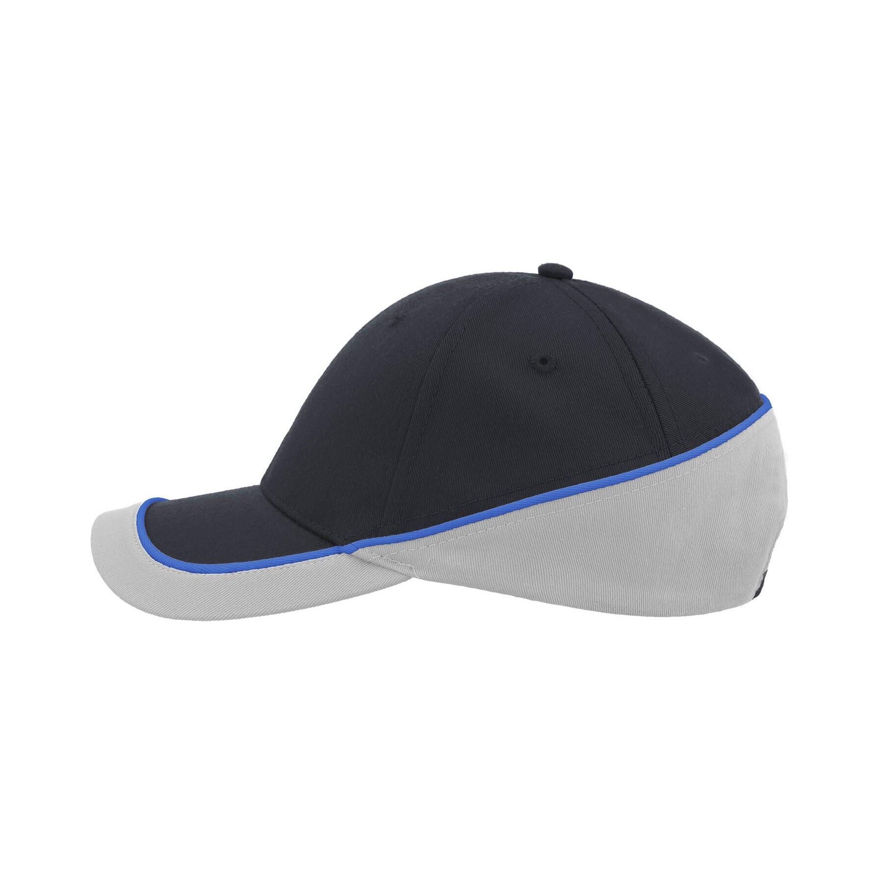 Racing Teamwear 6 Panel Cap (Navy/White) 3/4