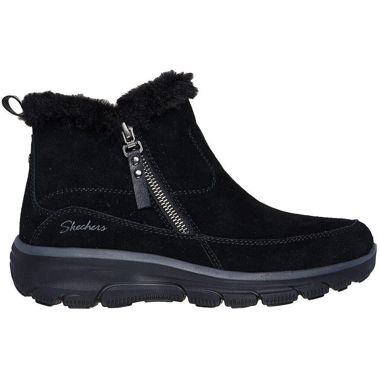 Bottes Skechers Easy Going - Cool Zip, Noir, Femmes 3/5