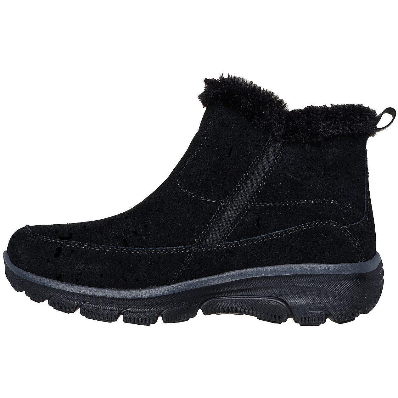 Bottes Skechers Easy Going - Cool Zip, Noir, Femmes 5/5