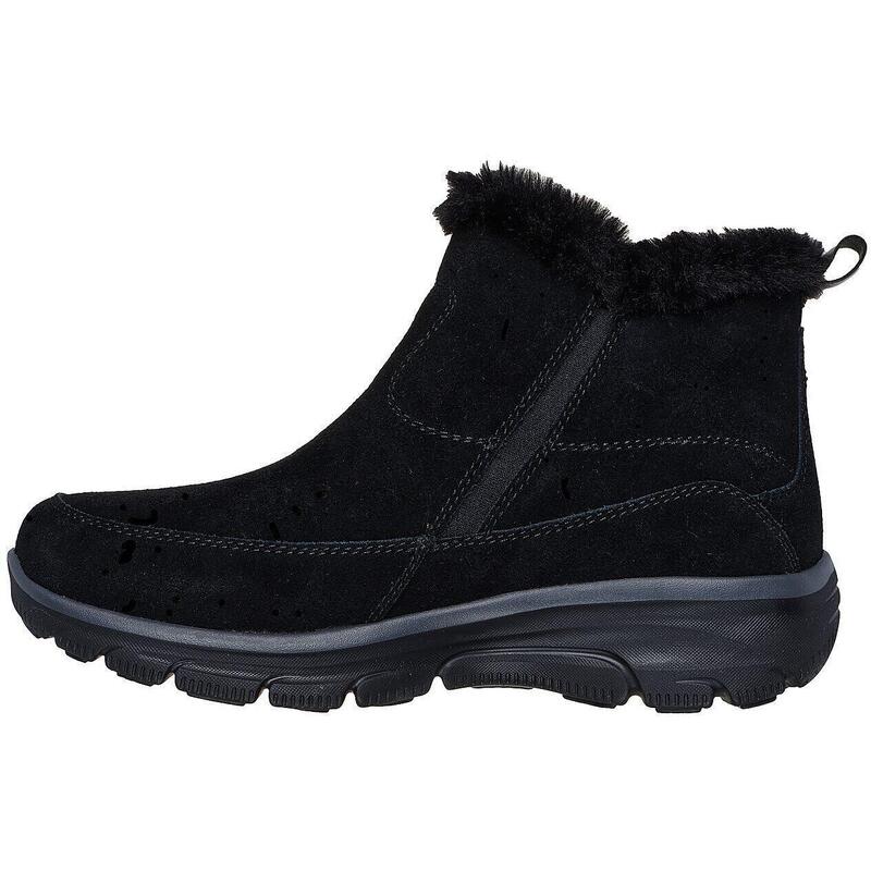 Ghete femei Skechers Easy Going - Cool Zip, Negru
