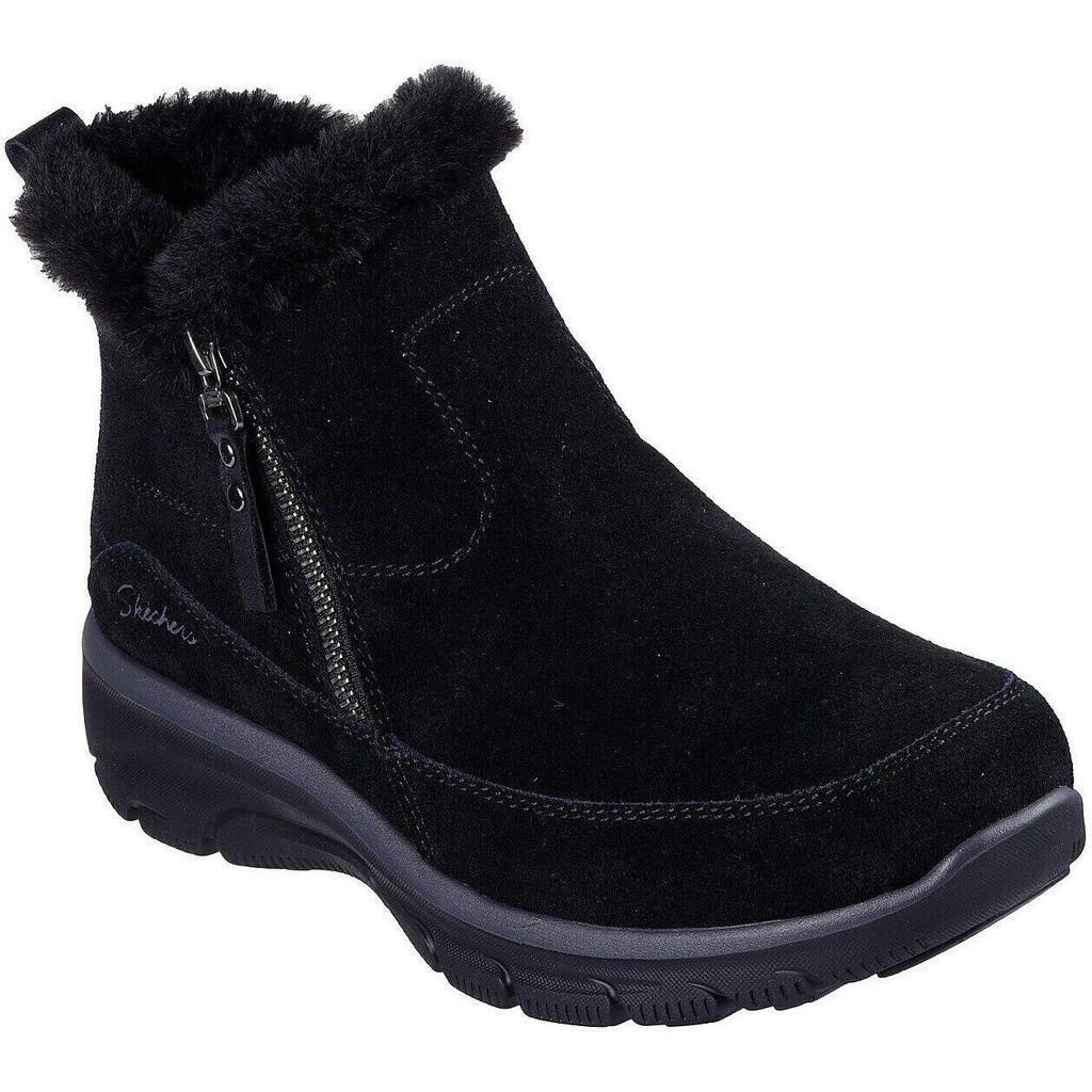 Boots Skechers Easy Going - Cool Zip, Black, Women