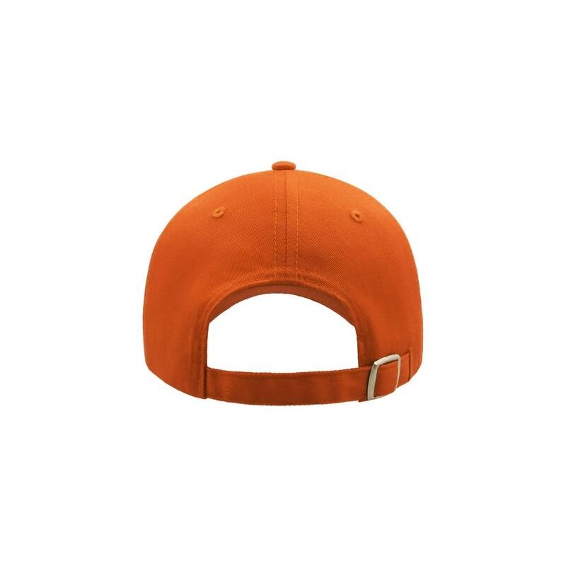 Sport Baseballkappe mit 6 Paneelen Damen und Herren Orange