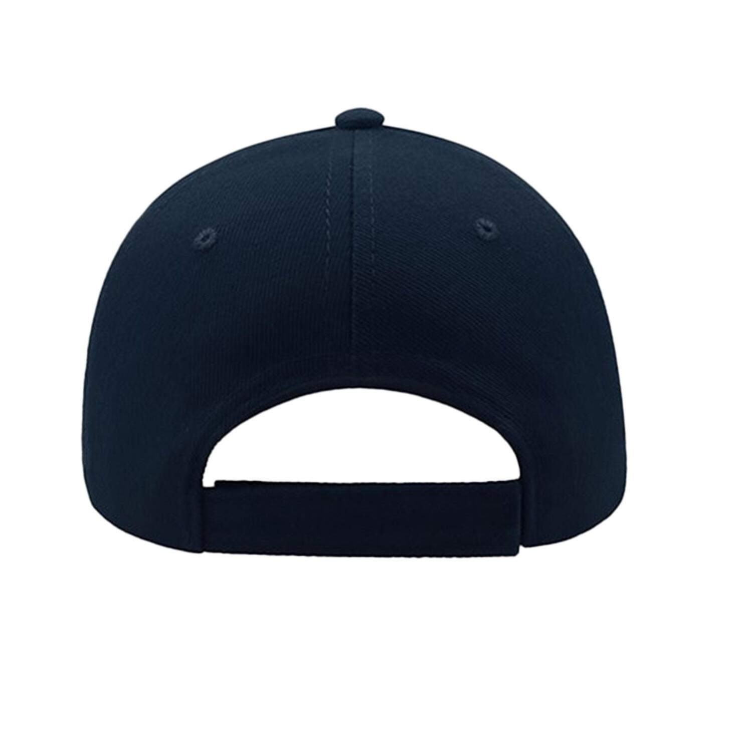 Liberty Five Heavy Brush Cotton 5 Panel Cap (Navy) 2/4