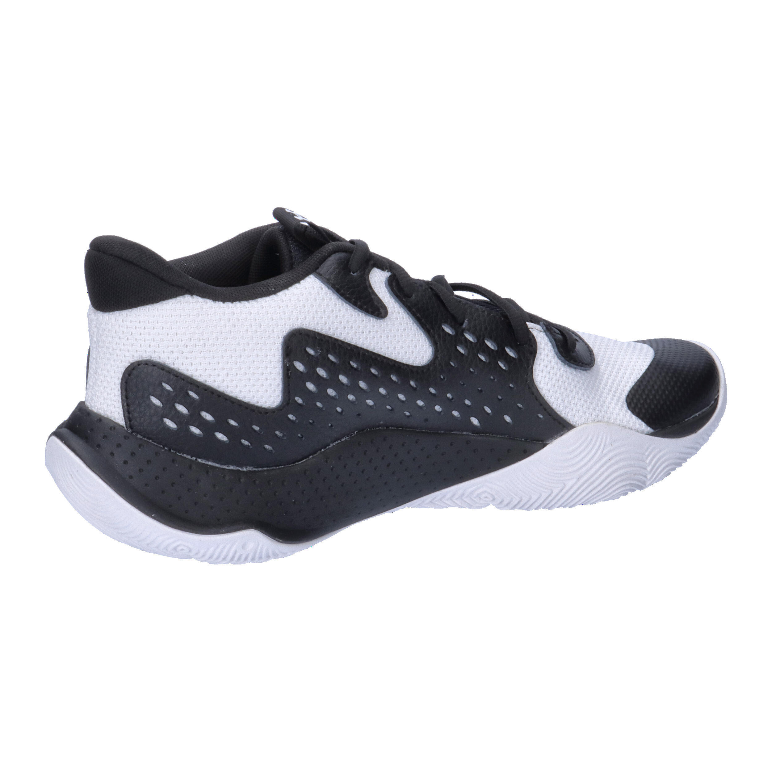 Under Armour UA JET 23 Basketballschuhe Unisex 3026634 006 schwarz/weiß 15/15