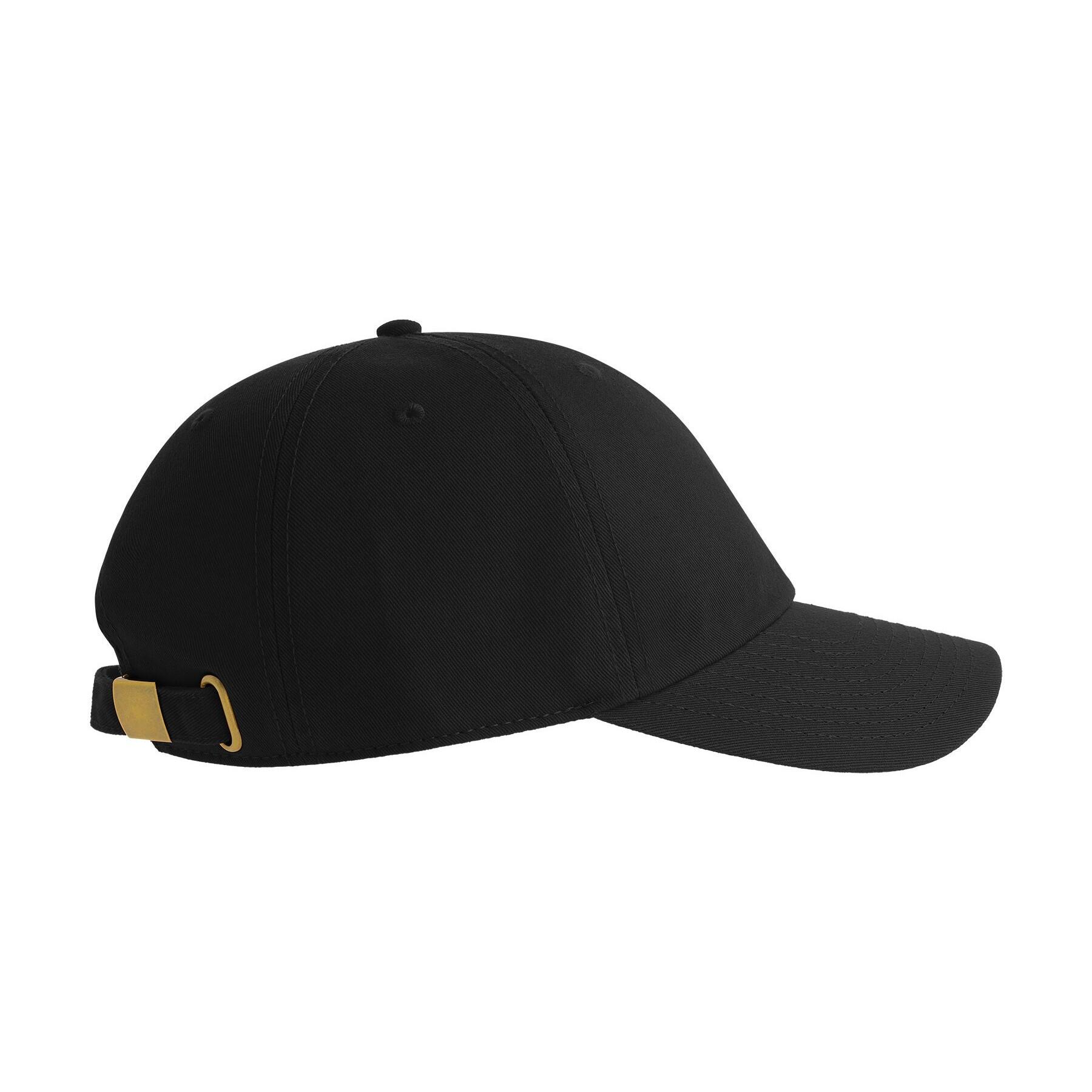 Dad Hat Unstructured 6 Panel Cap (Black) 4/4