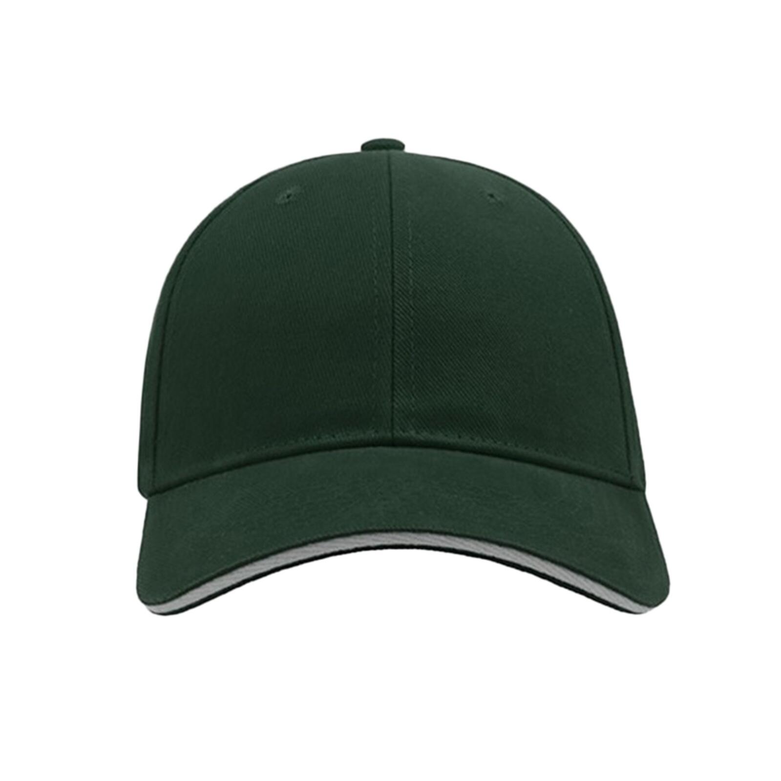 Liberty Sandwich Heavy Brush Cotton 6 Panel Cap (Green) 4/4