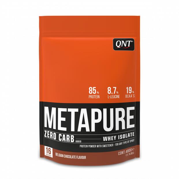 Metapure Zero Carb Whey Isolate 480g QNT