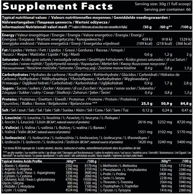 Metapure Zero Carb Whey Isolate 480g QNT