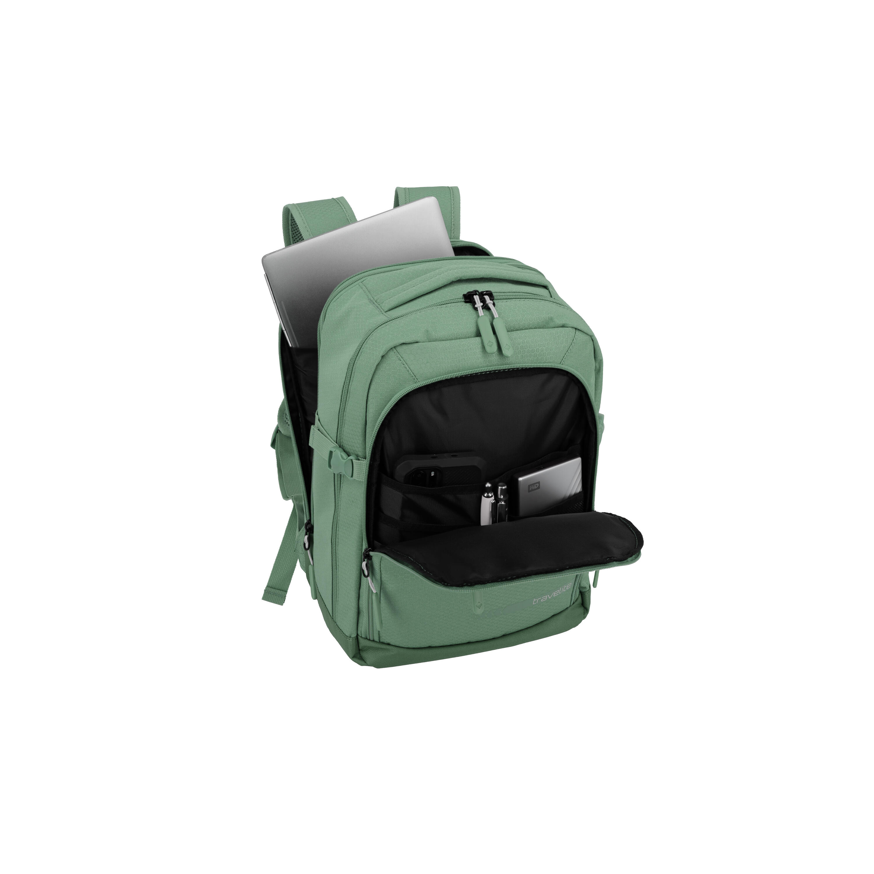 KICK OFF Cabin Rucksack, Salbei 3/6