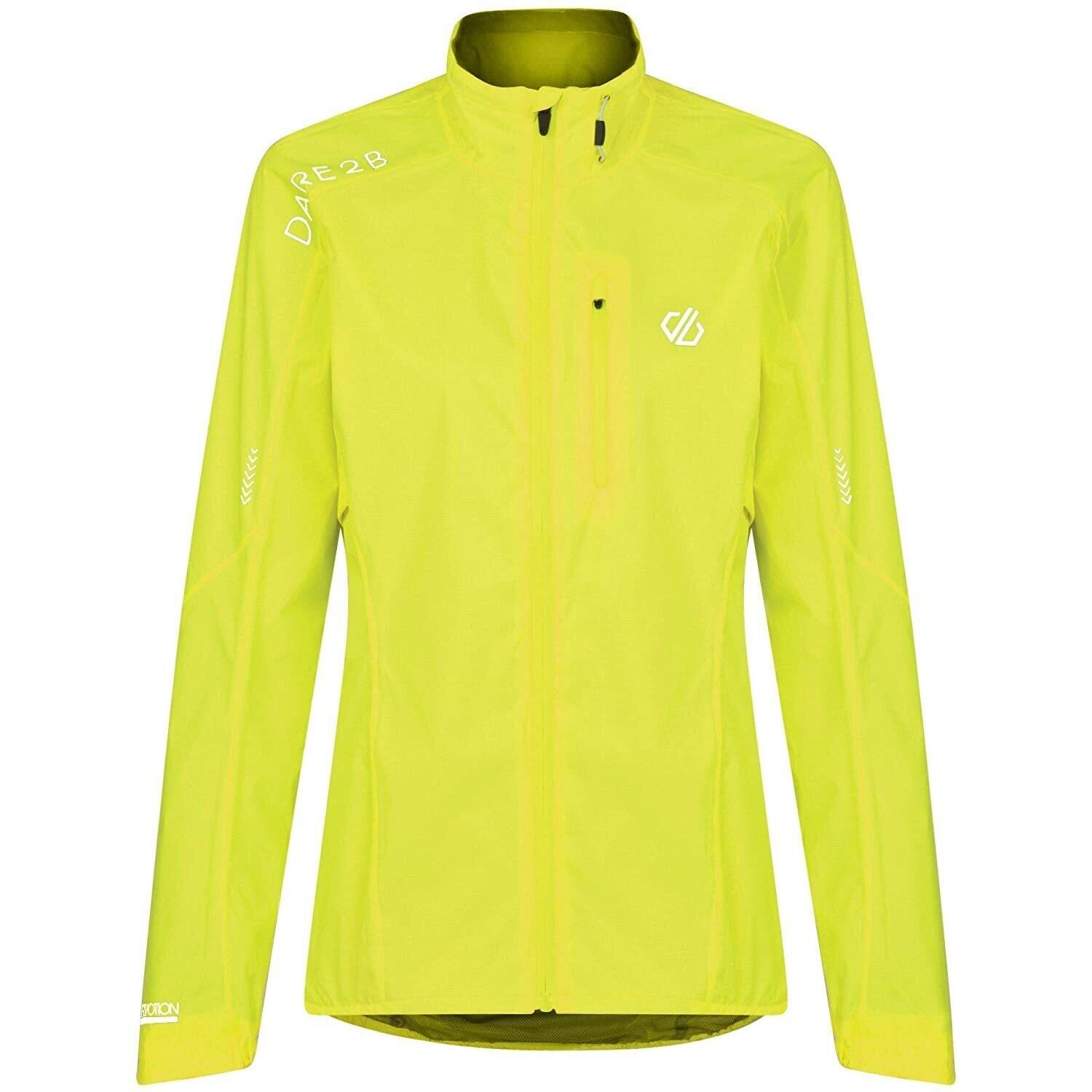 DARE 2B Dare2b Womens/Ladies Mediant Waterproof Shell Jacket (Fluro Yellow)