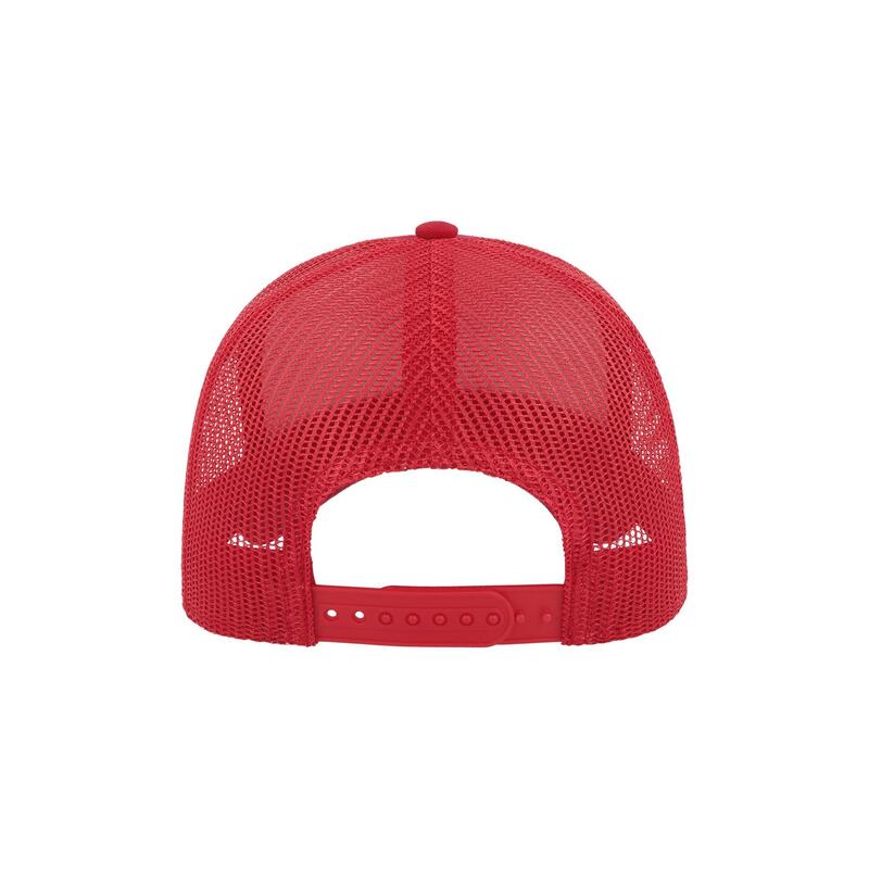 Casquette style trucker RAPPER Mixte (Rouge)