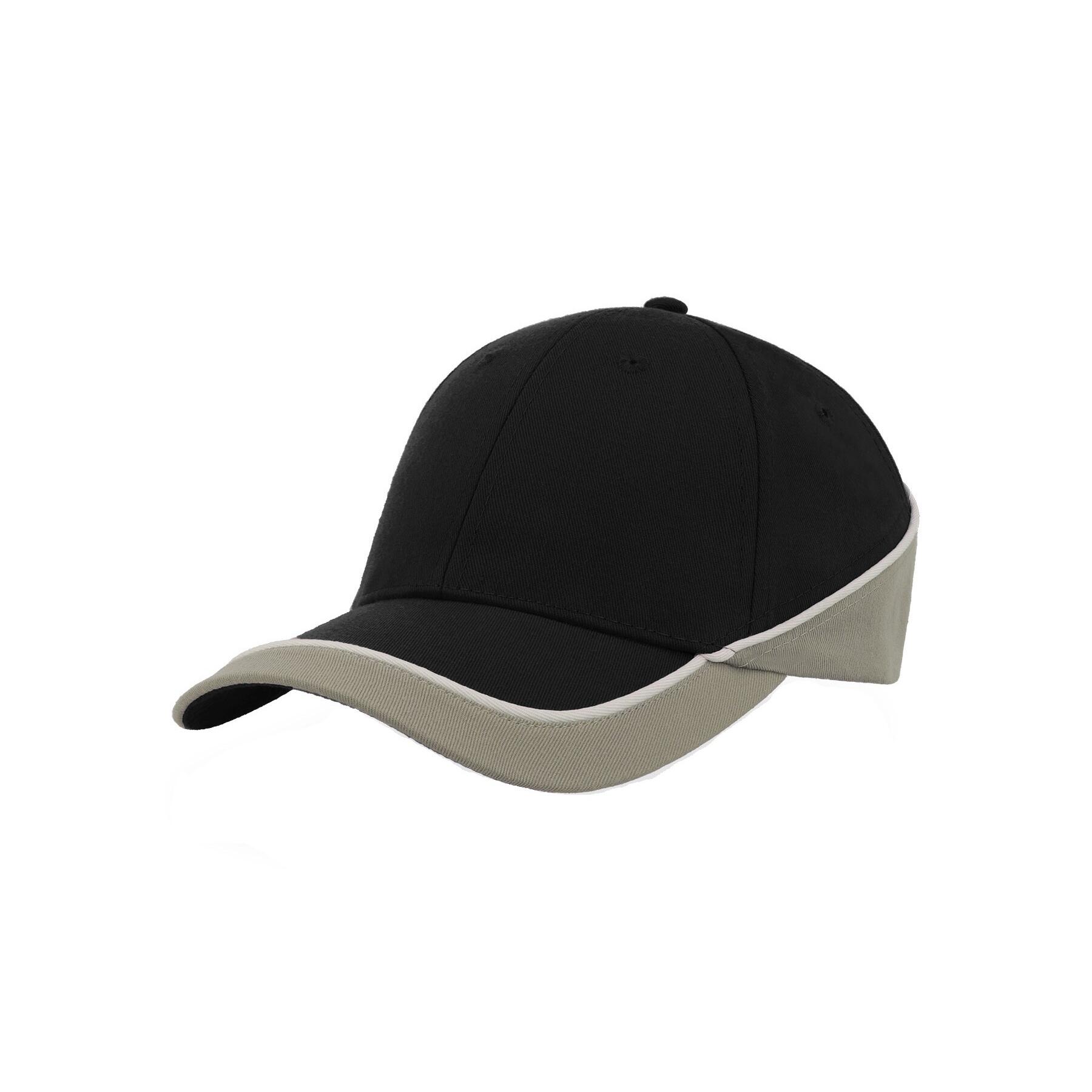 ATLANTIS Racing Teamwear 6 Panel Cap (Black/Grey)