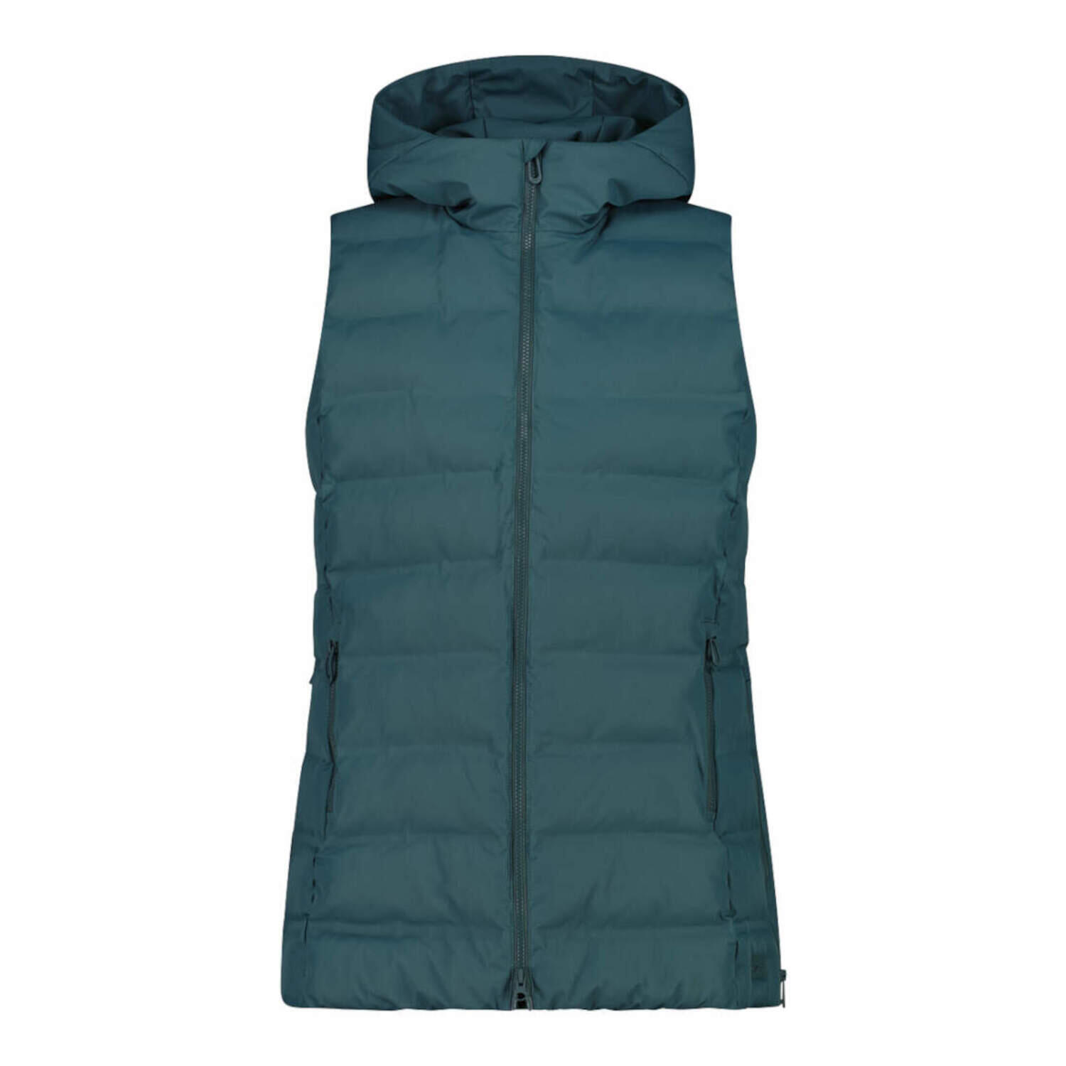 CMP Gilet imbottito con cappuccio e zip donna CMP