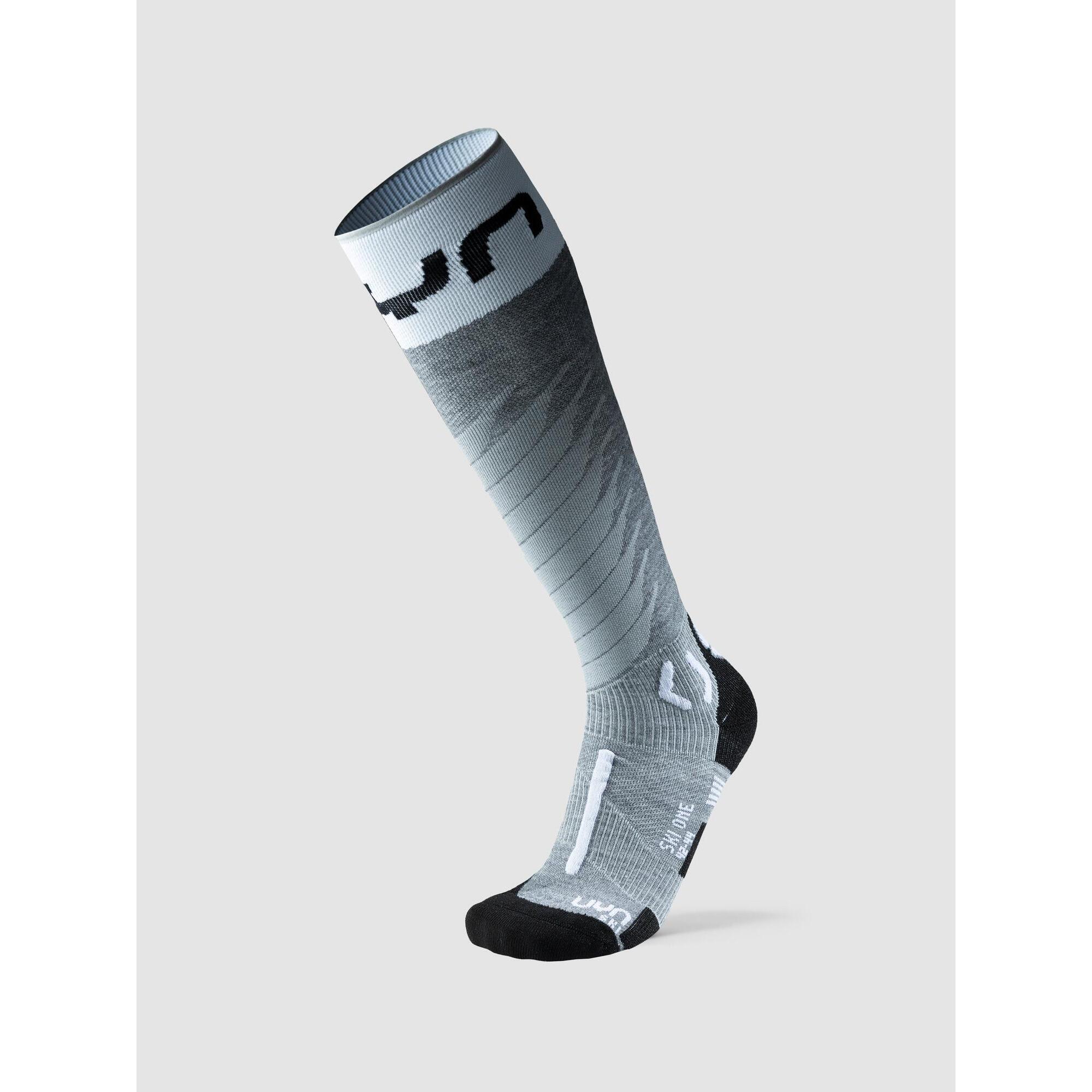 Uyn - Ski One Merino Socks - Chaussettes - Gris - 39/41 - Decathlon