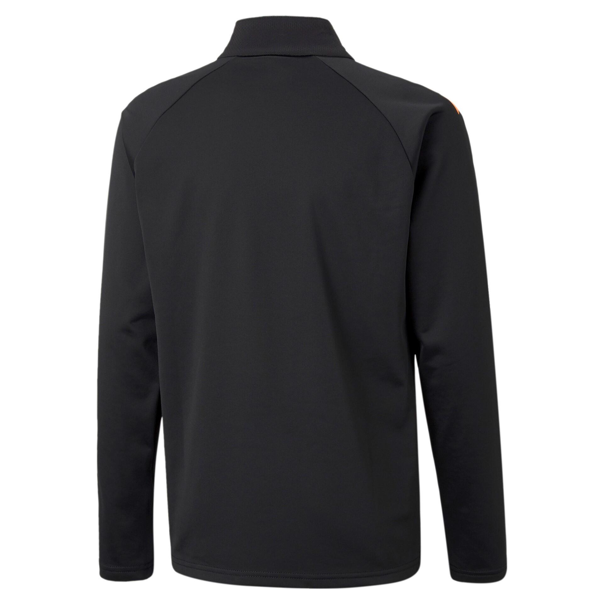 Puma Kinder Langarmshirt teamLIGA 1/4 Zip Top Jr 657237 3/3