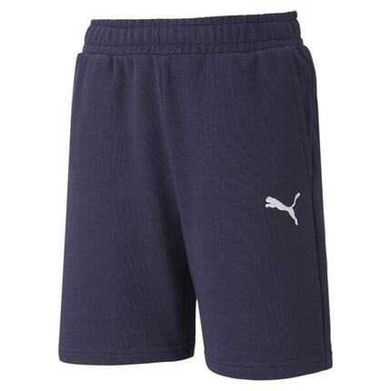 Short PUMA TeamGOAL enfant bleu marine coton