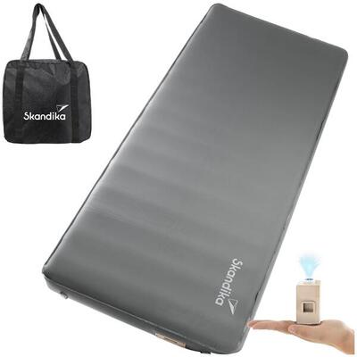 Opblaasbaar slaapmat easy 3d premium flex - 1 pers - inclusief usb-pomp