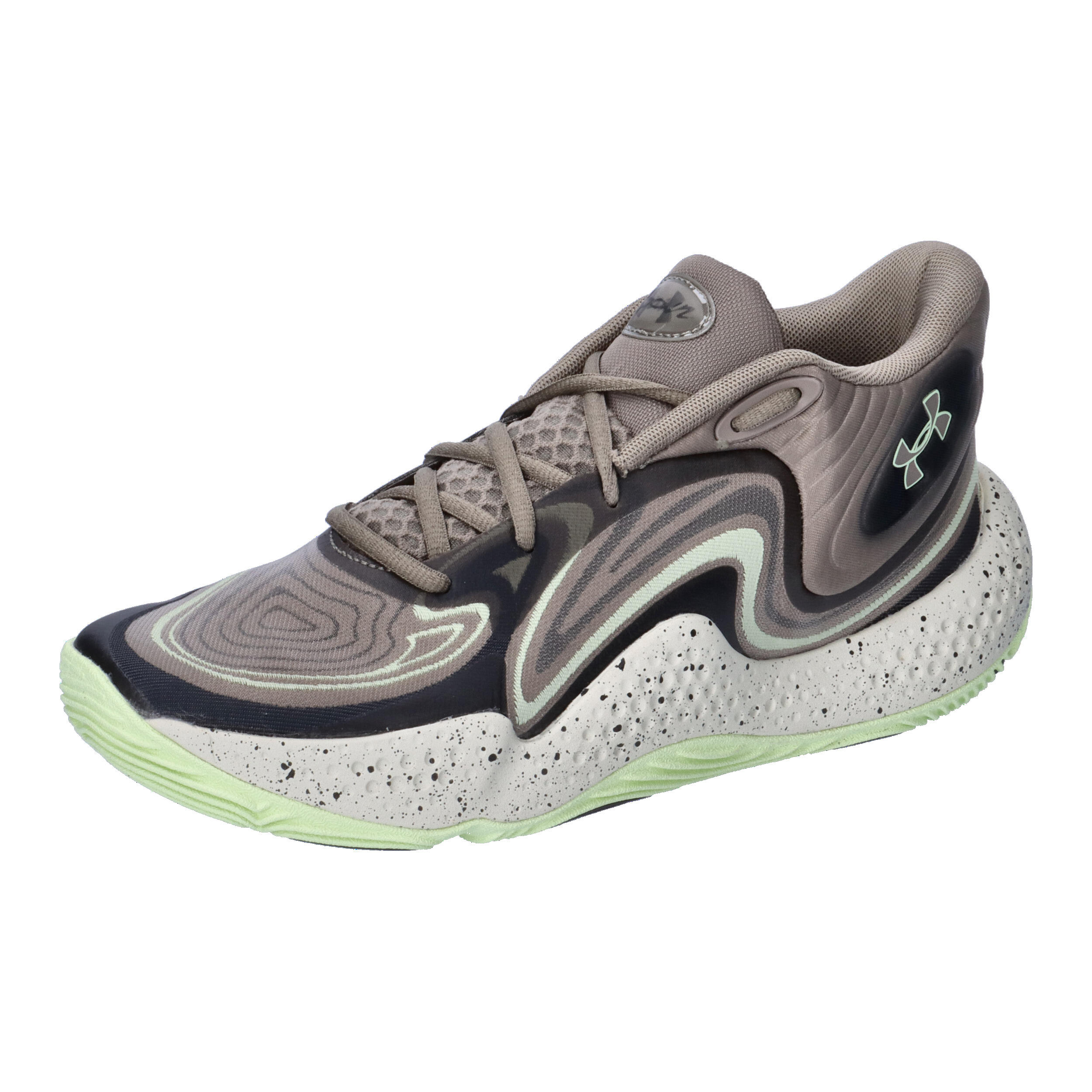 Under Armour Unisex Basketballschuhe Spawn 6 Mid Camo 3028338 1/7