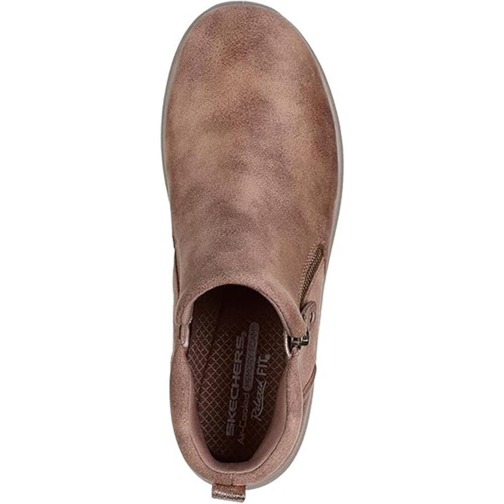 CONFORTABLE BUTIN Vegano FEMME Skechers Lovely Vibe Fall In Bloom MARRON 5/5