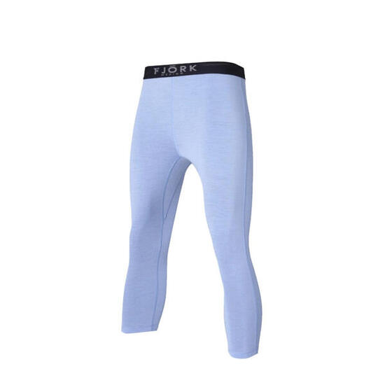 3/4-Thermo-Leggings für Damen aus 100 % Merinowolle – Björk 210