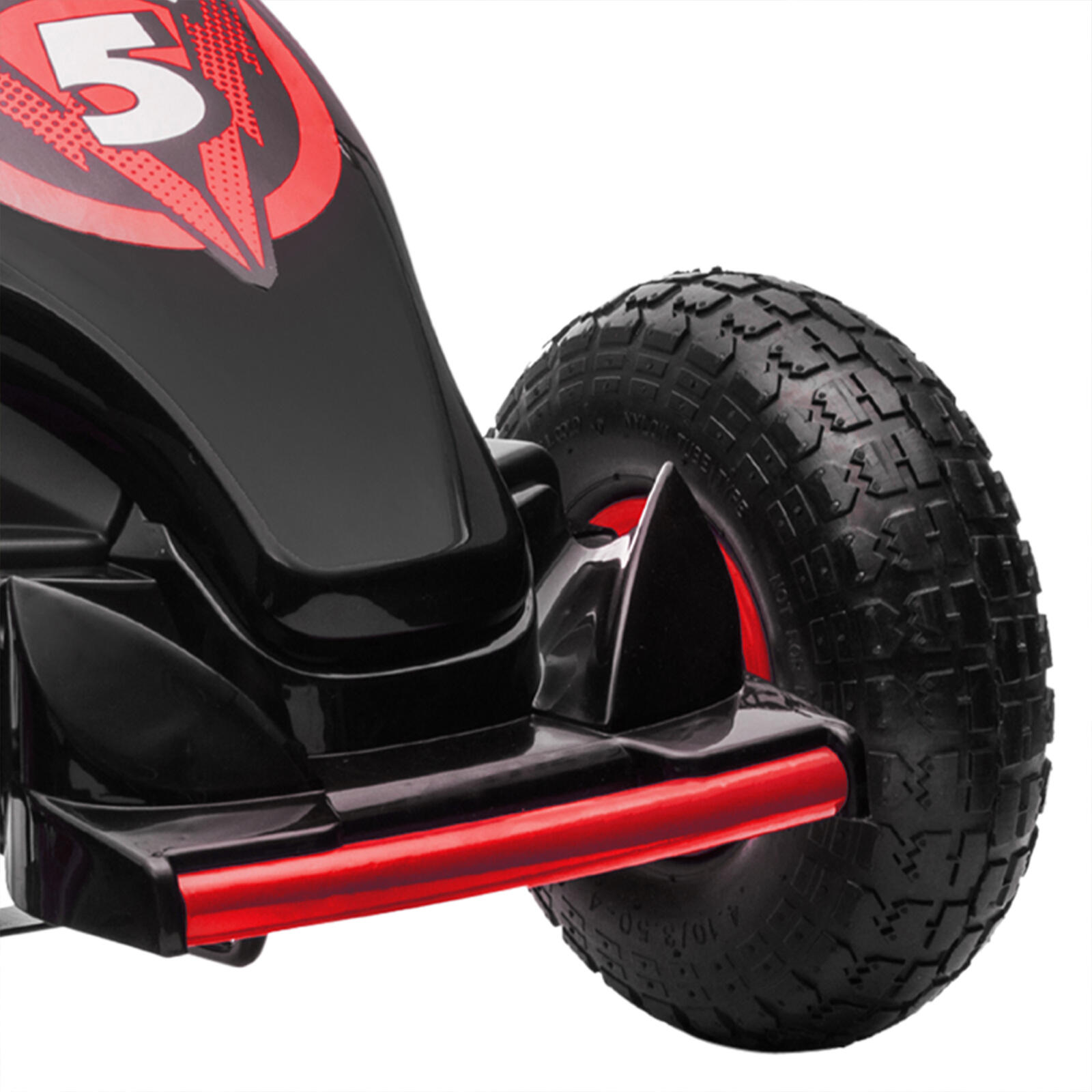 Kart a pedal 121x58x61cm vermelho HOMCOM 4/7
