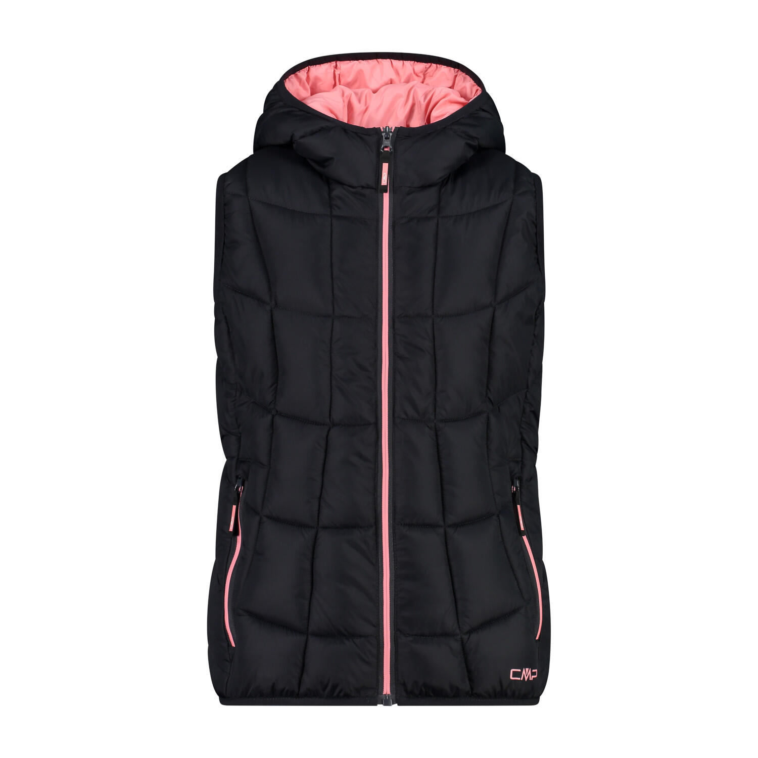 CMP Girls' sleeveless hooded down jacket CMP