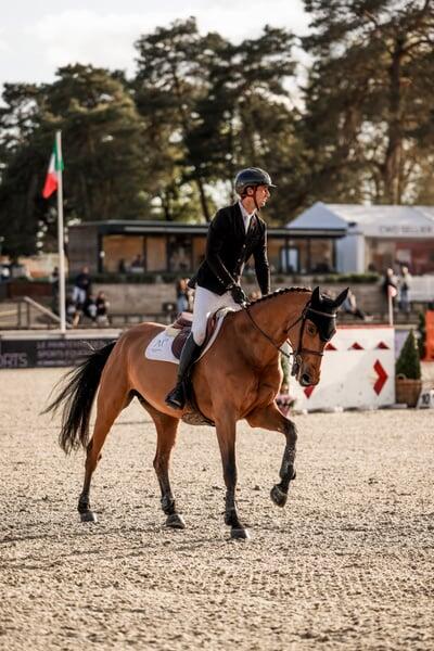 Veste de concours d'équitation Aeromade 2/3